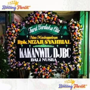 Bunga Papan Duka Cita Ukuran Besar Bintang Florist Sidoarjo