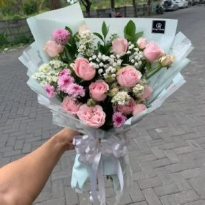 Hand Buket Bunga Bintang Florist Bekasi