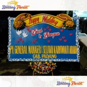 Bunga Papan Wedding Bintang Florist