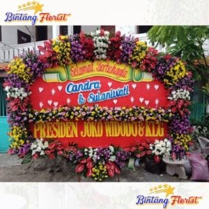Bunga Papan Ucapan Selamat Bintang Florist Jakarta