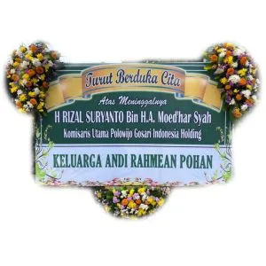 Bunga Papan Duka Cita Bintang Florist
