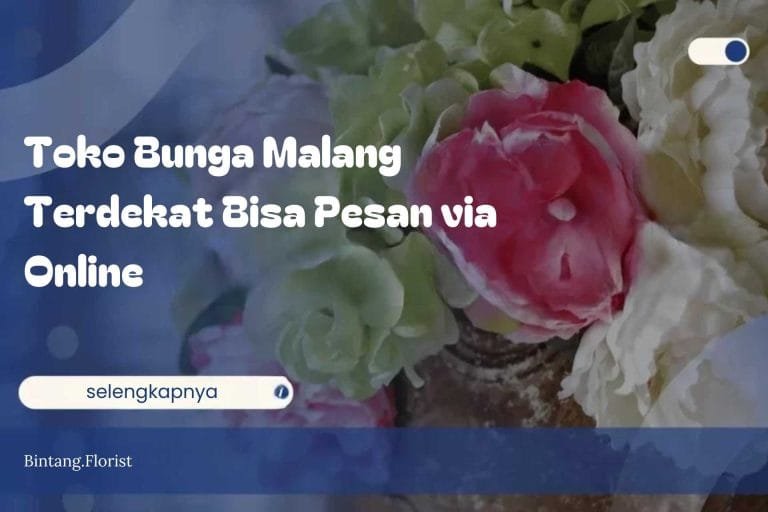Toko Bunga Malang Terdekat Bisa Pesan via Online